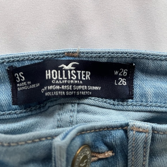 Women’s Hollister high rise super skinny jeans - Picture 4 of 4